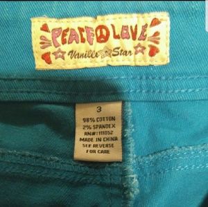 Vanilla Star Pants - Turquoise Denim Jeans Vanilla Star Pants - Turquoise Denim Jeans